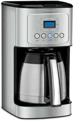 Alt Text for image 1: Cuisinart 12-Cup Coffee Maker Front View