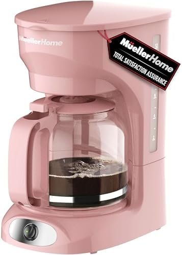 MUELLER HOME Coffee Maker Eco-Filter and Keep-Warm Function