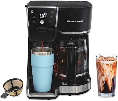 Hamilton Beach 2-Way Coffee Maker with AquaFlow Showerhead